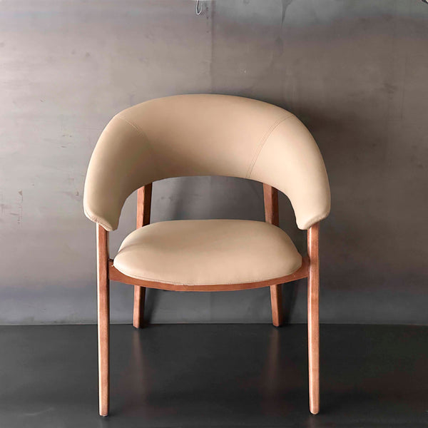 SILLA CAFE IMITACION PIEL.   BOBET002