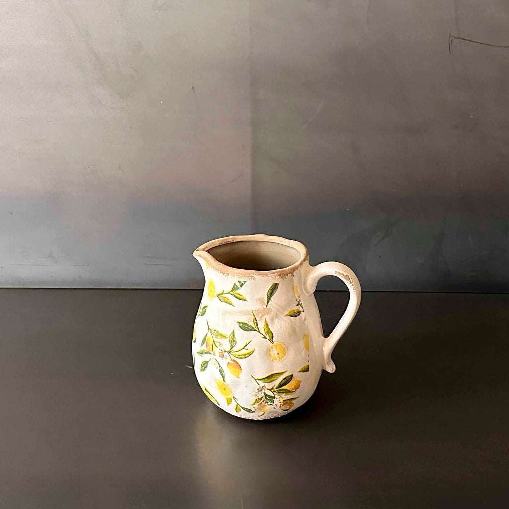 JARRA CERAMICA LIMONES.  BOEVE072