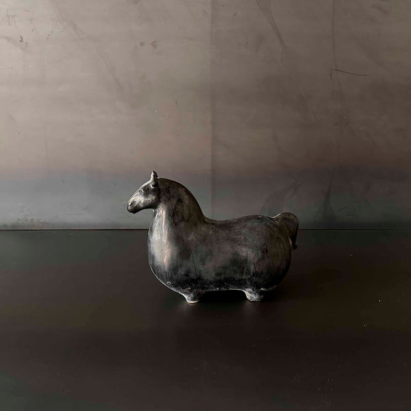 CABALLO NEGRO SIN PATAS. BOGAO036