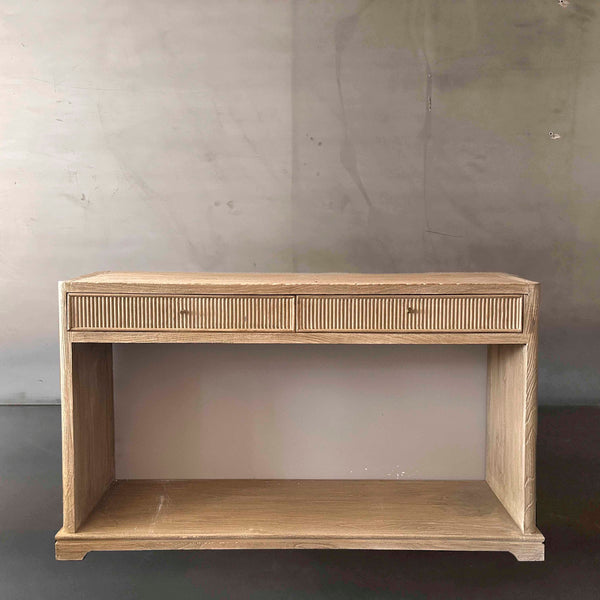 CONSOLA DOS CAJONES CON BASE   BOSIN014