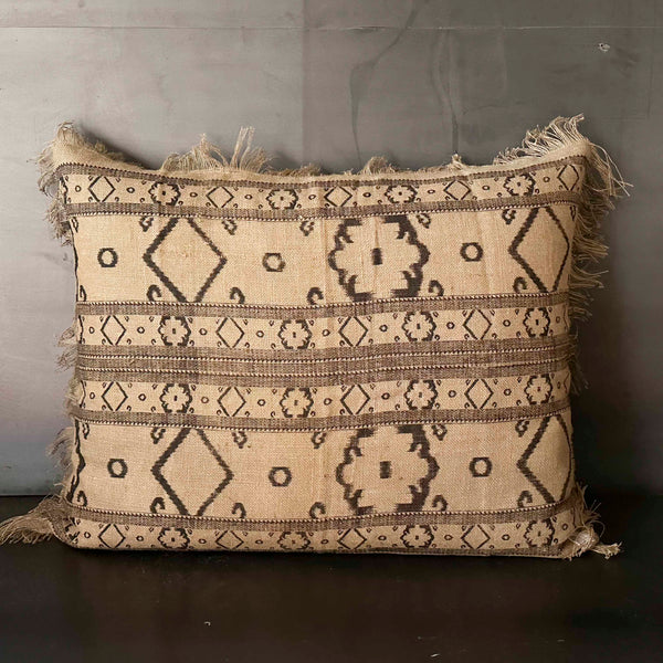 FUNDA DE COJIN FLORES.  INKAY001A