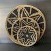 PLATO TULE NEGRO ESTRELLA    INATA001C