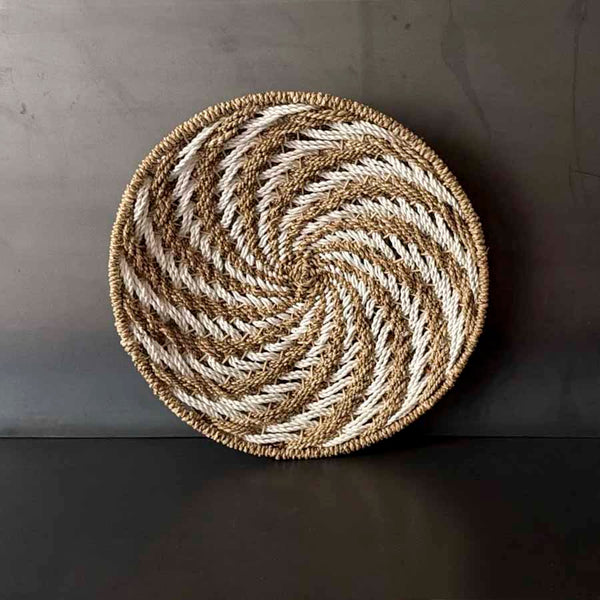 PLATO REHILETE BLANCO. INATA020C