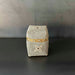 CANASTO ALTO BEIGE FLOR MED.  INJAY003B