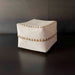 CANASTO BLANCO CUENTAS Y CONCHAS  CH,  INJAY005C
