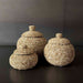 BOWL CON TAPA CUENTAS BEIGE CH.  INSAG072C