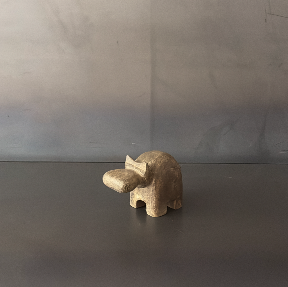 HIPOPOTAMO PIEDRA.  BOLYL003
