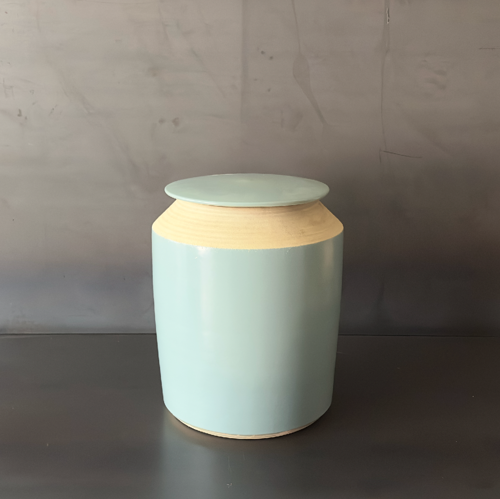 OLLA AZUL CON TAPA ( GDE.).   BOLYL019A