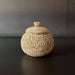 BOWL CON TAPA CUENTAS BEIGE MED.  INSAG072B