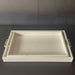CHAROLA RECTANGULAR BLANCA GDE.  BOEVE036A