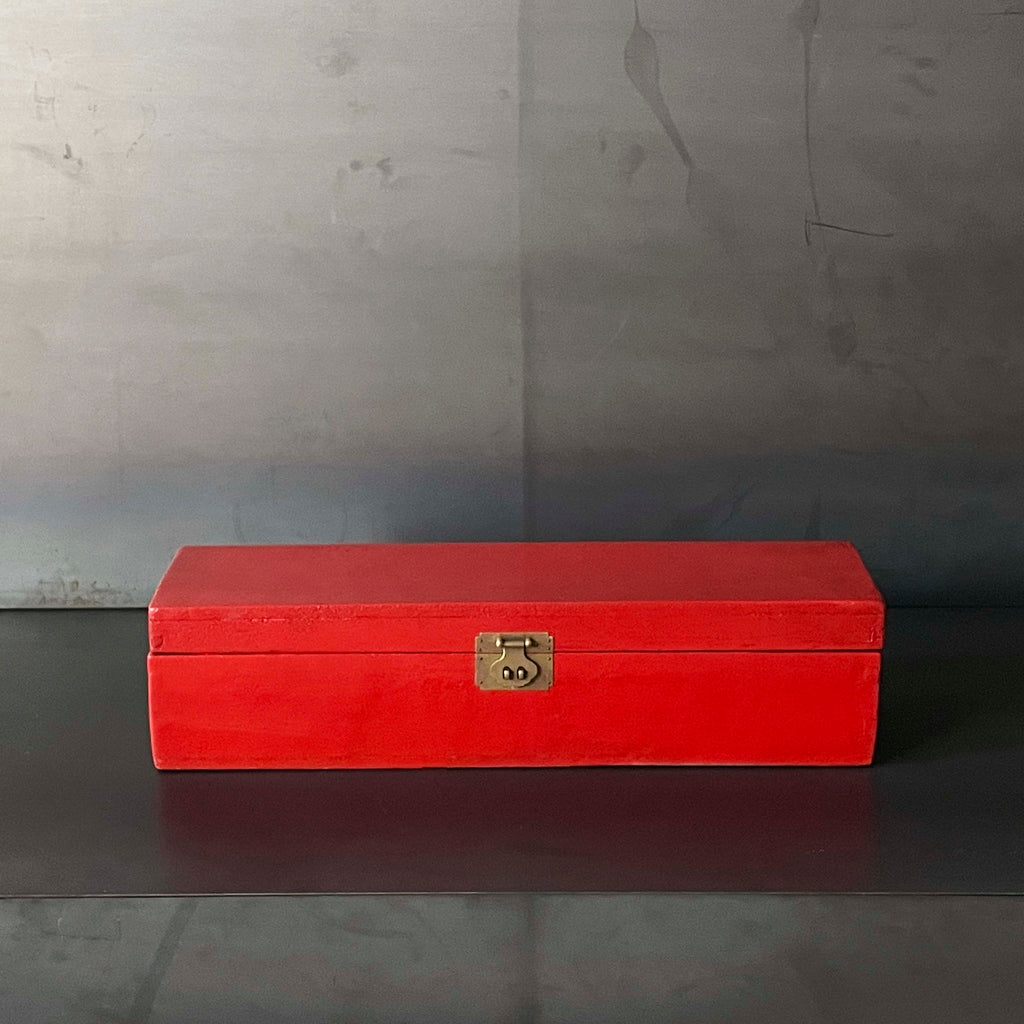 CAJA  LARGA ROJA.  BOJUY022A