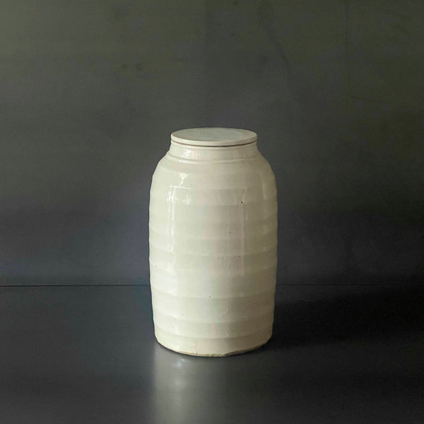 JARRON PORCELANA BLANCA CHICO. BOSHA006B