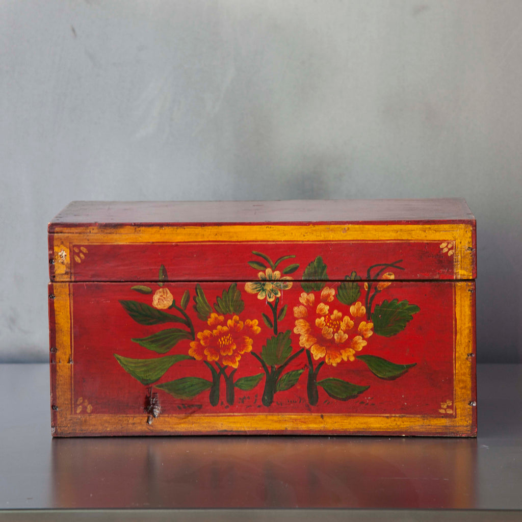 CAJA POLICROMADA FLORES      BOJU026A Y B